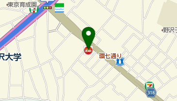 ガスト 世田谷野沢店(から好し取扱店)の地図画像