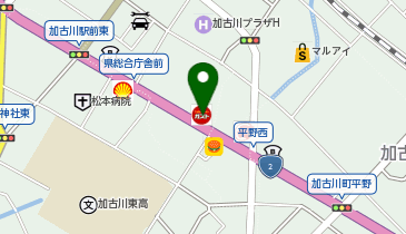 ガスト 加古川駅南店(から好し取扱店)の地図画像