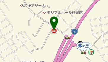 ガスト いわき自由ヶ丘店(から好し取扱店)の地図画像