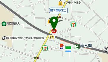 ガスト 川越霞ケ関店(から好し取扱店)の地図画像