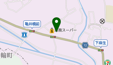 ガスト 柿生店(から好し取扱店)の地図画像
