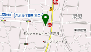 ガスト 西新井店(から好し取扱店)の地図画像