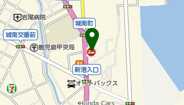 ガスト 鹿児島城南店(から好し取扱店)の地図画像