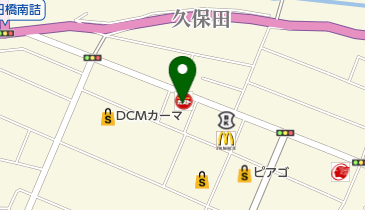 ガスト 四日市久保田店(から好し取扱店)の地図画像