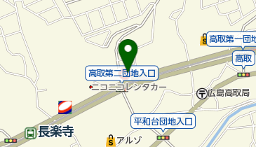 ガスト 広島高取店(から好し取扱店)の地図画像