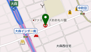 ガスト 守山大森店(から好し取扱店)の地図画像