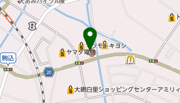 ガスト 大網白里店(から好し取扱店)の地図画像