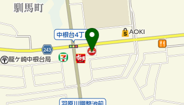 ガスト 竜ケ崎ニュータウン店(から好し取扱店)の地図画像