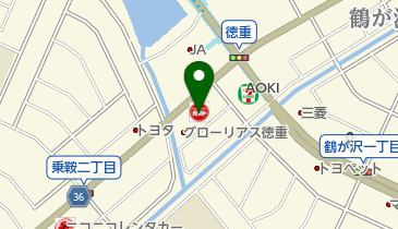 ガスト 徳重店(から好し取扱店)の地図画像