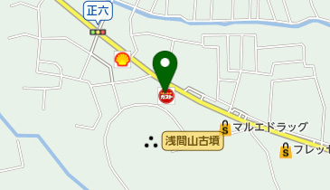 ガスト 倉賀野店(から好し取扱店)の地図画像