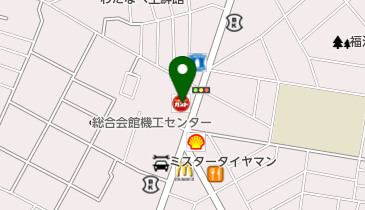 ガスト 岡山福成店(から好し取扱店)の地図画像