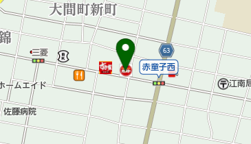 ガスト 江南店(から好し取扱店)の地図画像