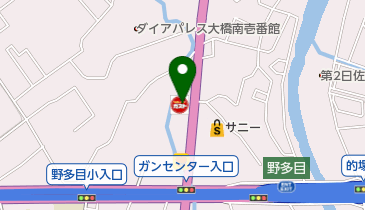 ガスト 南大橋店(から好し取扱店)の地図画像