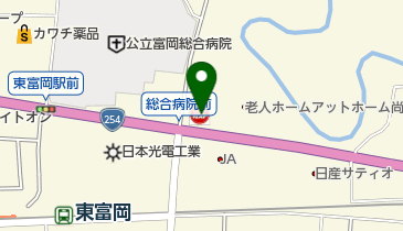 ガスト 群馬富岡店(から好し取扱店)の地図画像