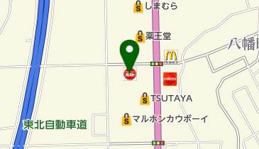 ガスト 白石店(から好し取扱店)の地図画像
