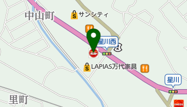 ガスト 桑名西店(から好し取扱店)の地図画像