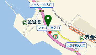 ガスト 浜金谷店(から好し取扱店)の地図画像