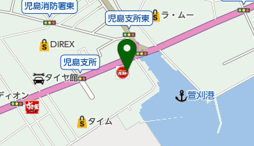 ガスト 児島店(から好し取扱店)の地図画像