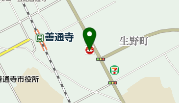 ガスト 善通寺店(から好し取扱店)の地図画像