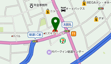 ガスト 砺波店(から好し取扱店)の地図画像