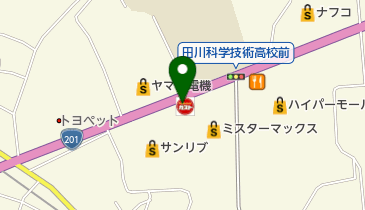 ガスト 田川店(から好し取扱店)の地図画像