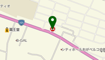 ガスト 男鹿店(から好し取扱店)の地図画像