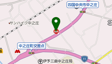 ガスト 伊予三島店(から好し取扱店)の地図画像