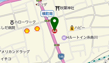 ガスト 糸魚川店(から好し取扱店)の地図画像