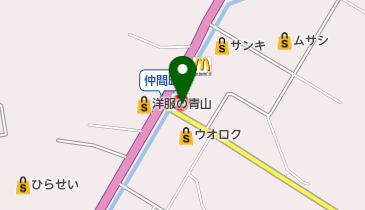 ガスト 新潟村上店(から好し取扱店)の地図画像