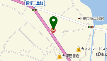 ガスト 下妻店(から好し取扱店)の地図画像