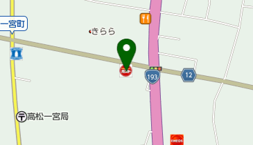 ガスト 高松三名店(から好し取扱店)の地図画像