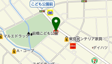 ガスト 前橋東店(から好し取扱店)の地図画像