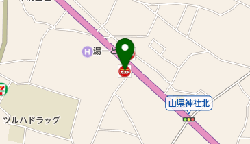 ガスト 竜王店(から好し取扱店)の地図画像