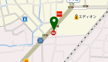 ガスト 岡山下中野店(から好し取扱店)の地図画像