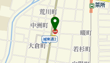 ガスト 岐阜城東店(から好し取扱店)の地図画像