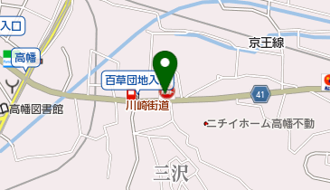 ガスト 高幡不動店(から好し取扱店)の地図画像