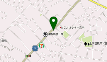 グラッチェガーデンズ 練馬土支田店の地図画像