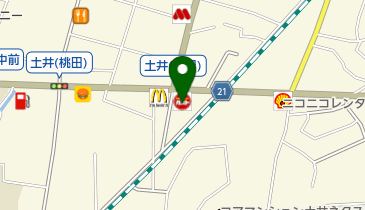 ガスト 福岡土井店(から好し取扱店)の地図画像