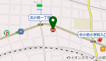 ガスト 北小岩店(から好し取扱店)の地図画像