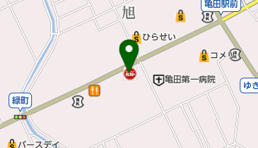 ガスト 亀田店(から好し取扱店)の地図画像