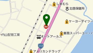 ガスト 長野飯山店(から好し取扱店)の地図画像