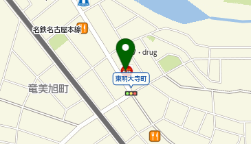 ガスト 東岡崎店(から好し取扱店)の地図画像