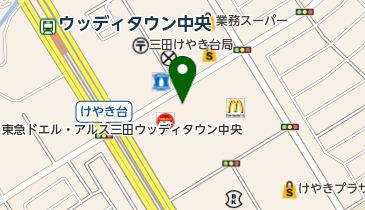 ガスト 三田ウッディタウン店(から好し取扱店)の地図画像