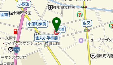 ガスト 久留米中央店(から好し取扱店)の地図画像