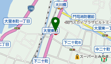 ガスト 門司大里店(から好し取扱店)の地図画像