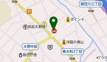 ガスト 太宰府インター店(から好し取扱店)の地図画像