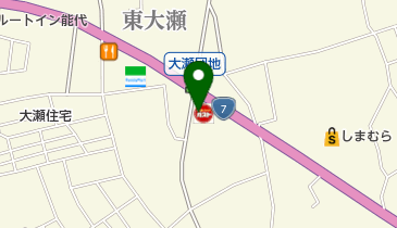 ガスト 能代店(から好し取扱店)の地図画像