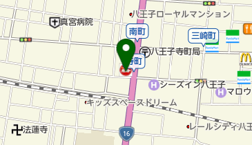 ガスト 八王子寺町店(から好し取扱店)の地図画像