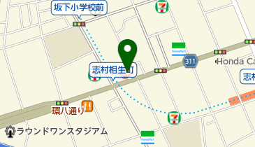 ガスト 板橋坂下店(から好し取扱店)の地図画像
