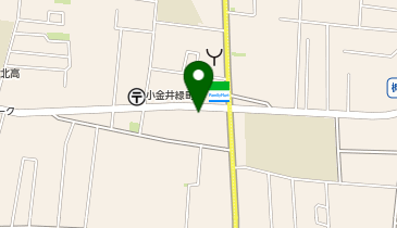 八郎そば 東小金井店の地図画像